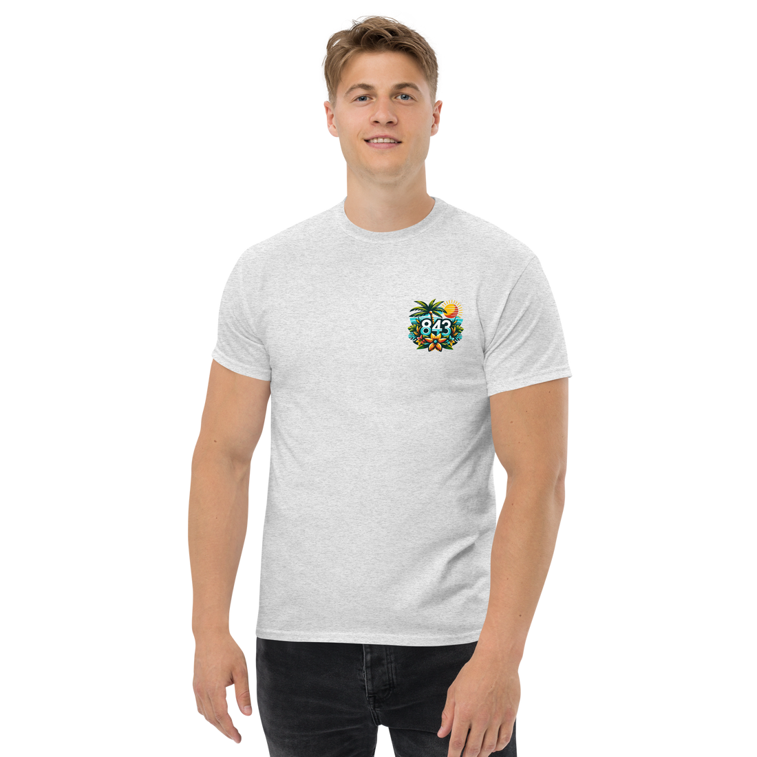 843 Cherry Grove Measuring Time Men's classic tee