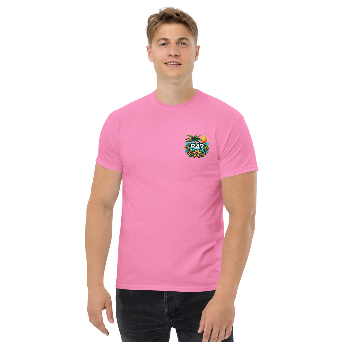 843 Cherry Grove Measuring Time Men's classic tee