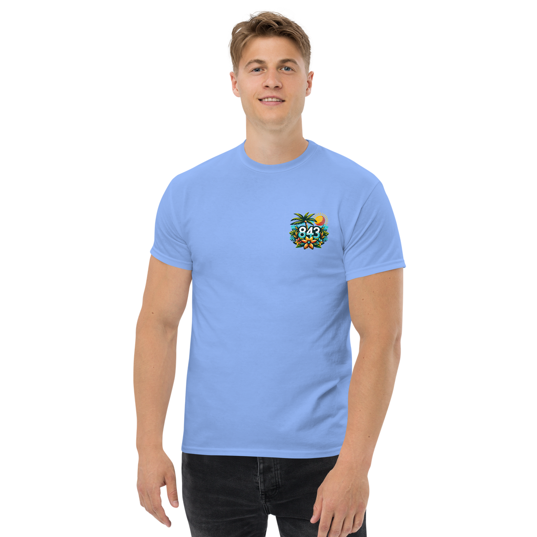843 Cherry Grove Measuring Time Men's classic tee