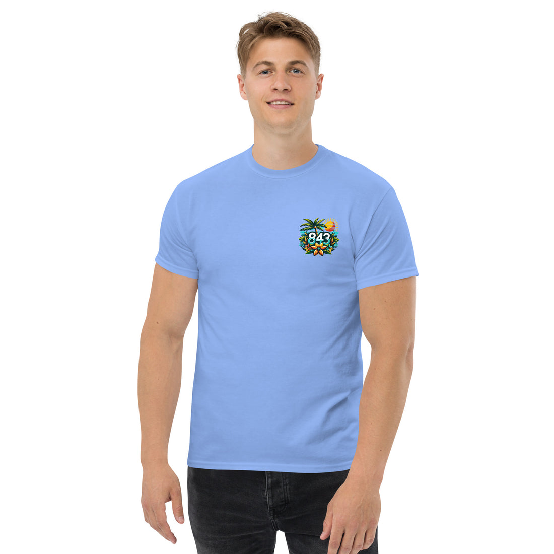 843 Cherry Grove Measuring Time Men's classic tee