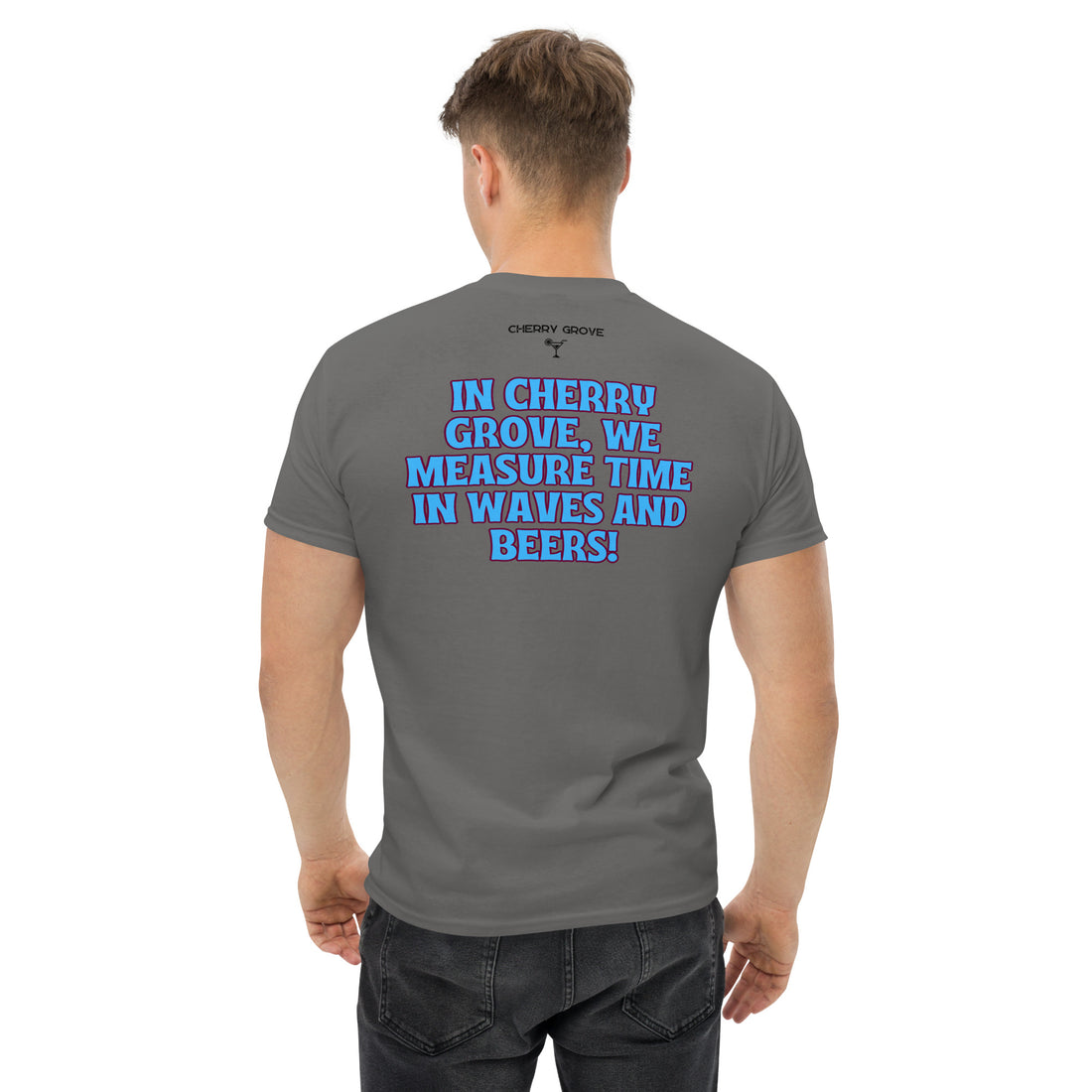 843 Cherry Grove Measuring Time Men's classic tee