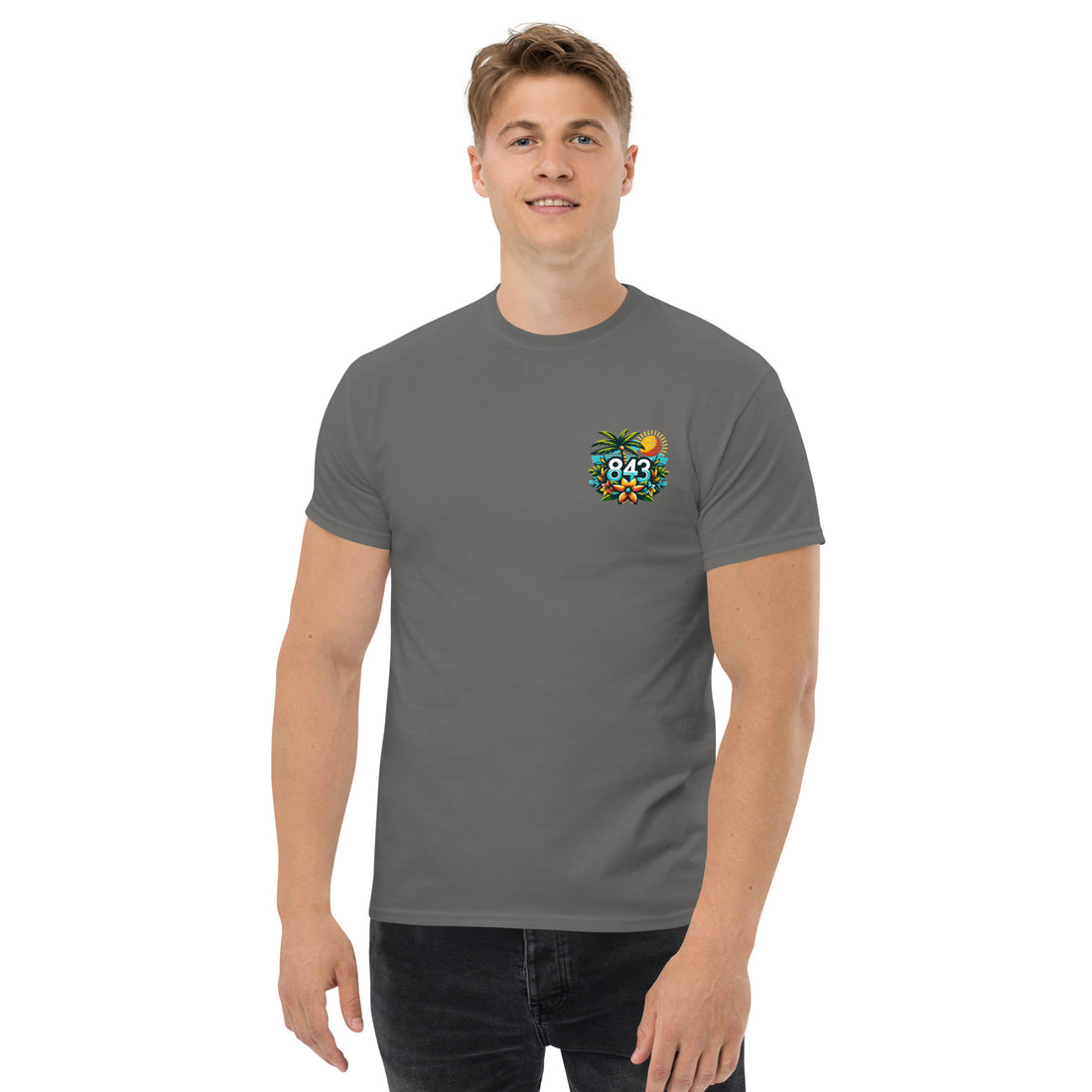 843 Cherry Grove Measuring Time Men's classic tee