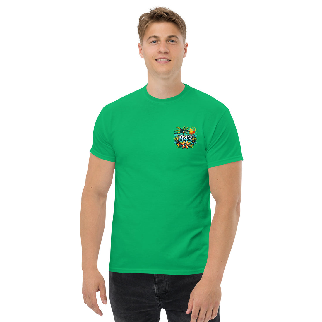 843 Cherry Grove Measuring Time Men's classic tee