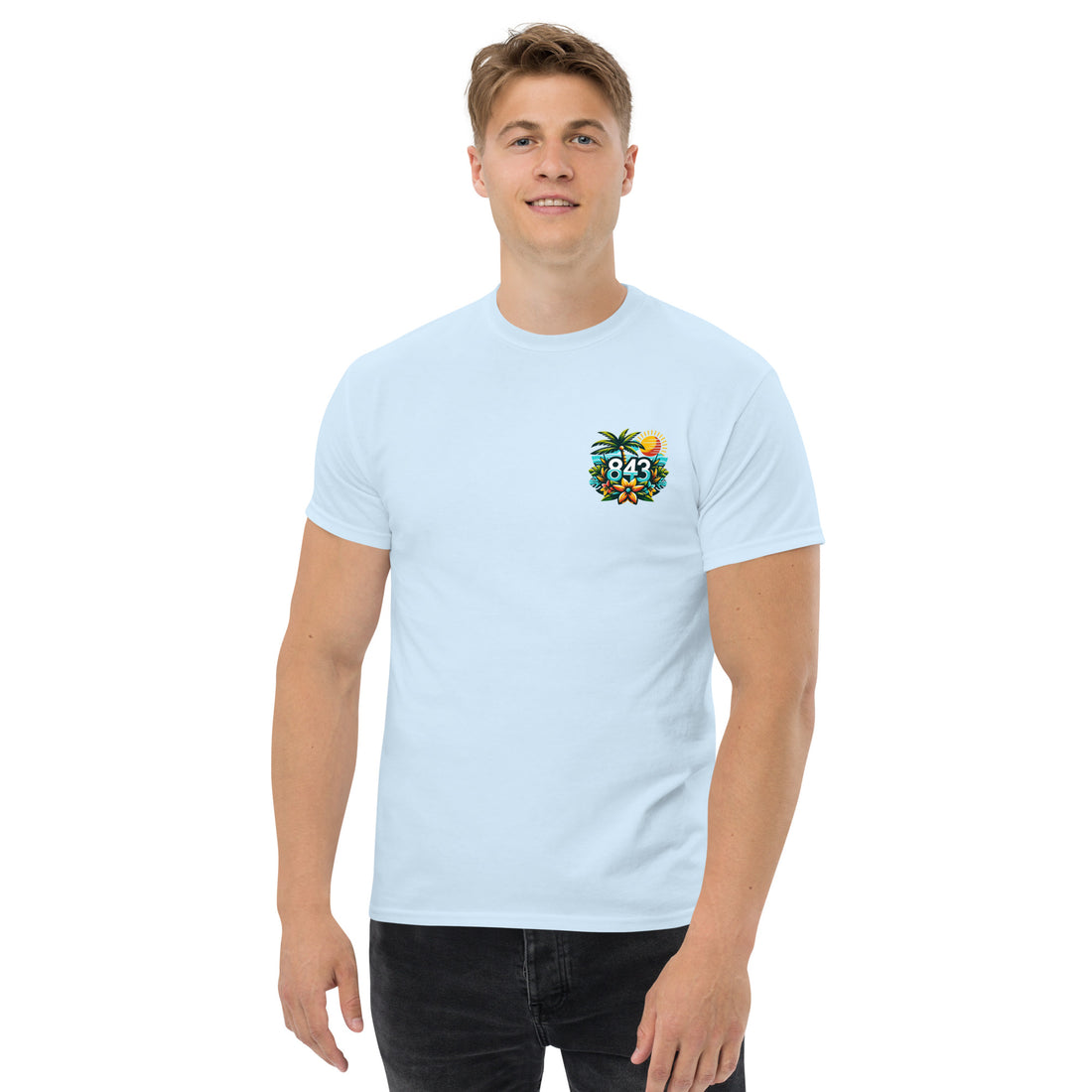 843 Cherry Grove Measuring Time Men's classic tee