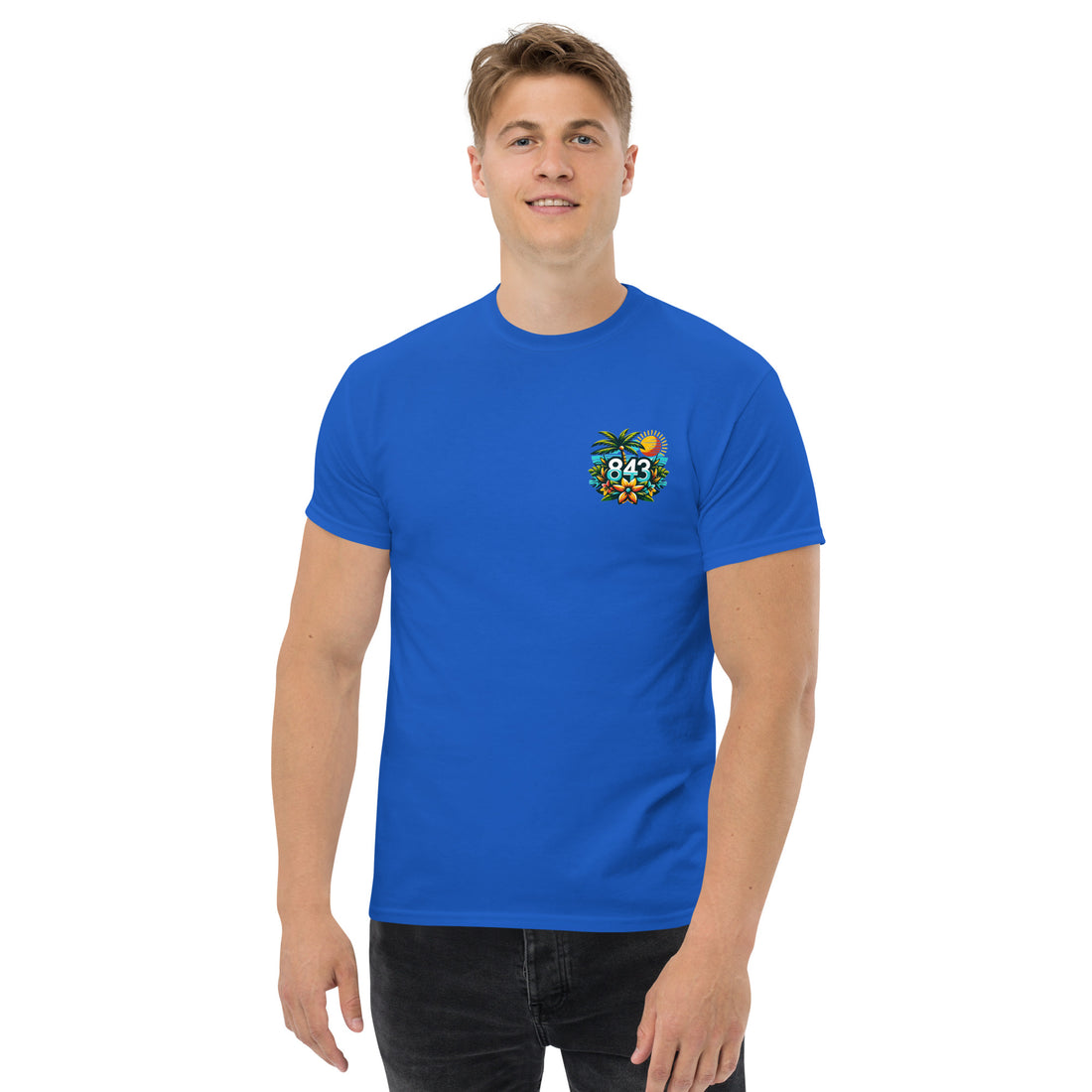 843 Cherry Grove Measuring Time Men's classic tee