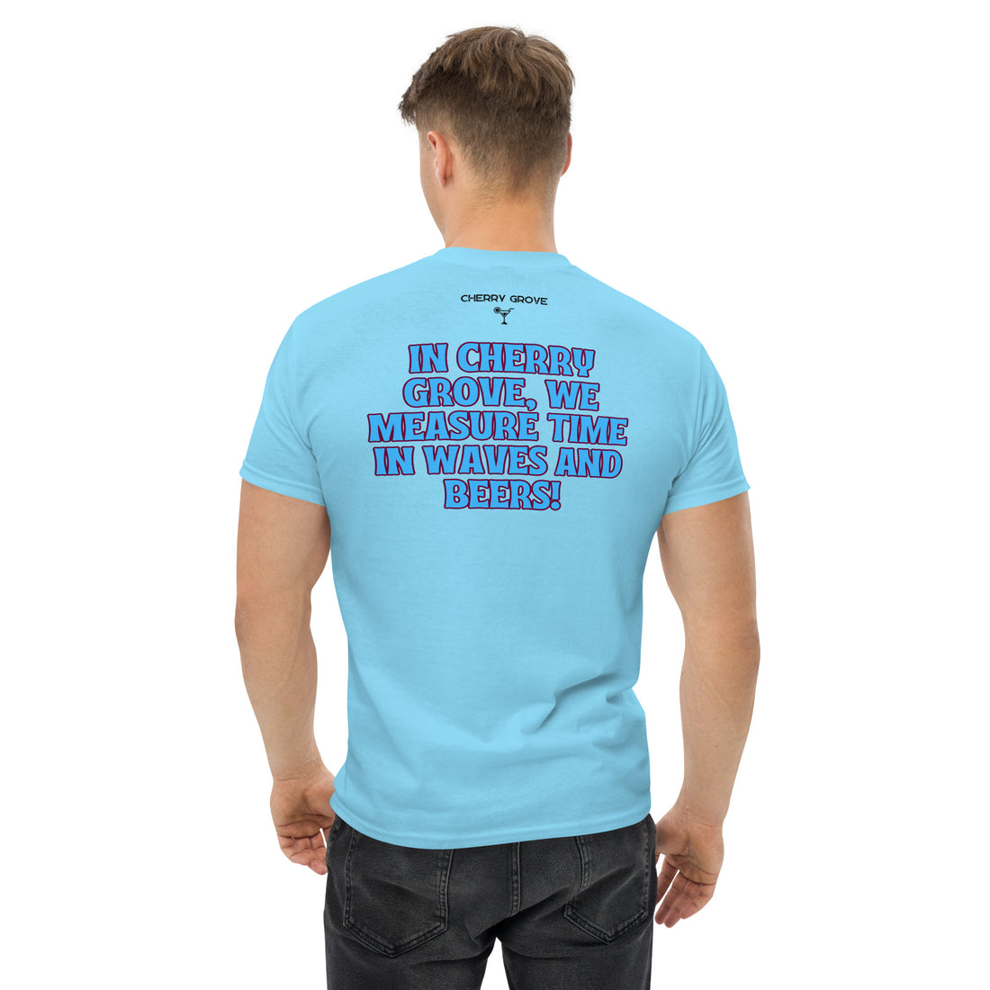843 Cherry Grove Measuring Time Men's classic tee