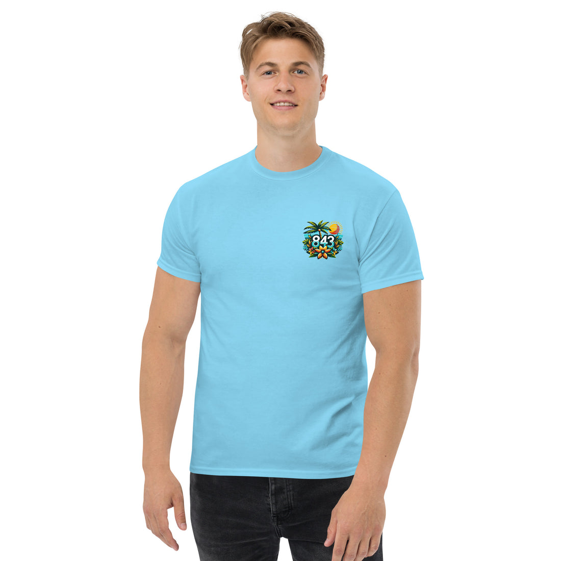 843 Cherry Grove Measuring Time Men's classic tee