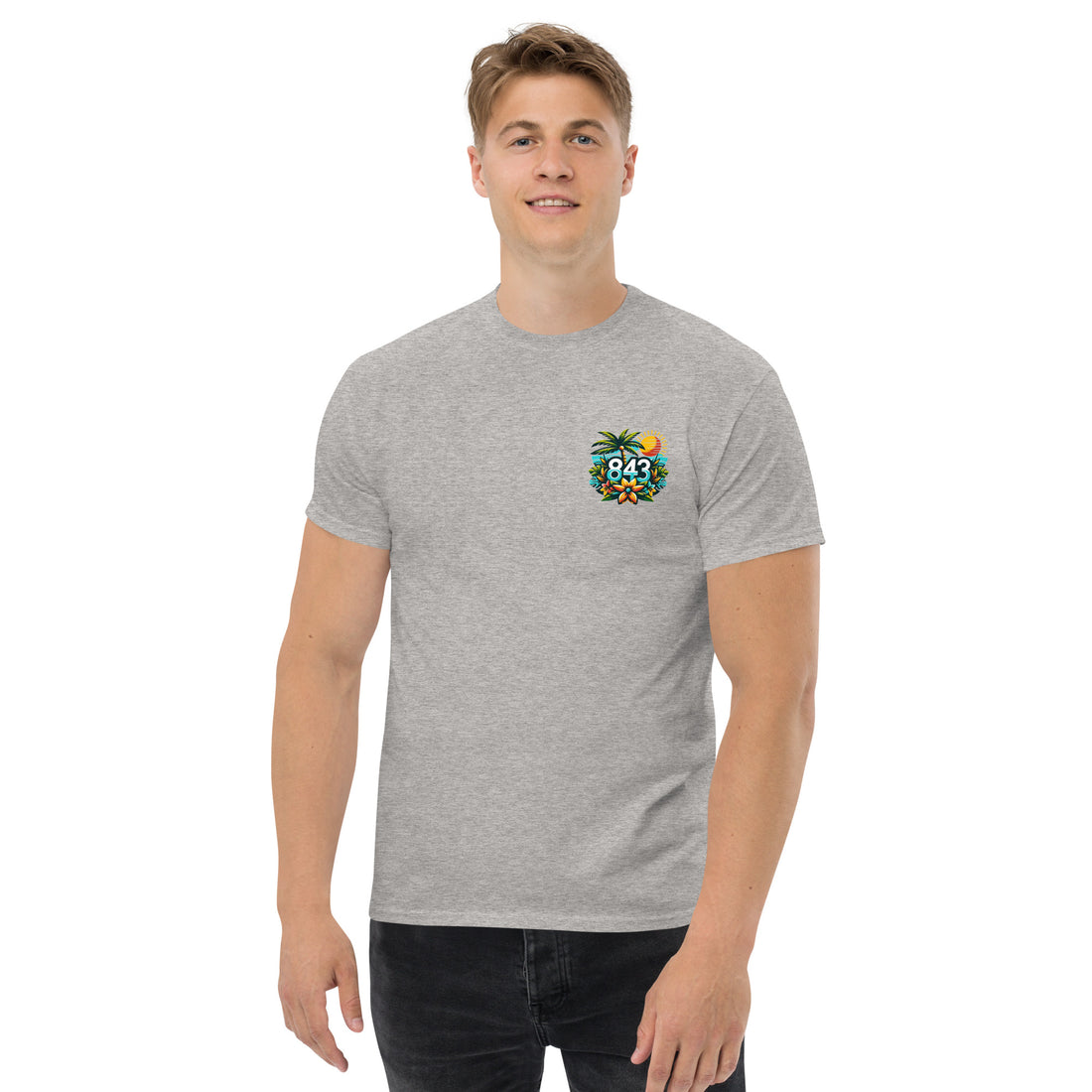 843 Cherry Grove Measuring Time Men's classic tee