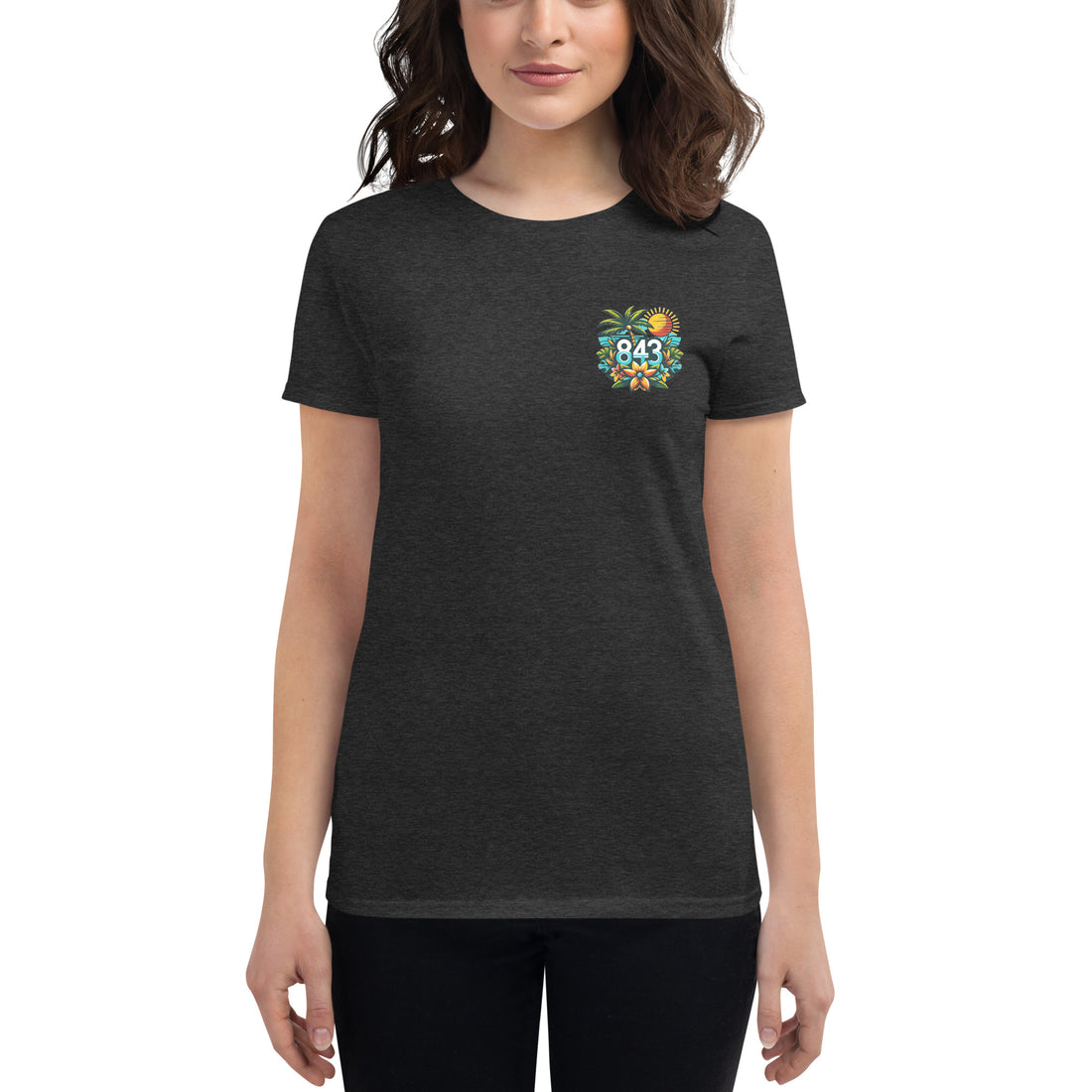 843 Cherry Grove Happy Hour Women's short sleeve t-shirt