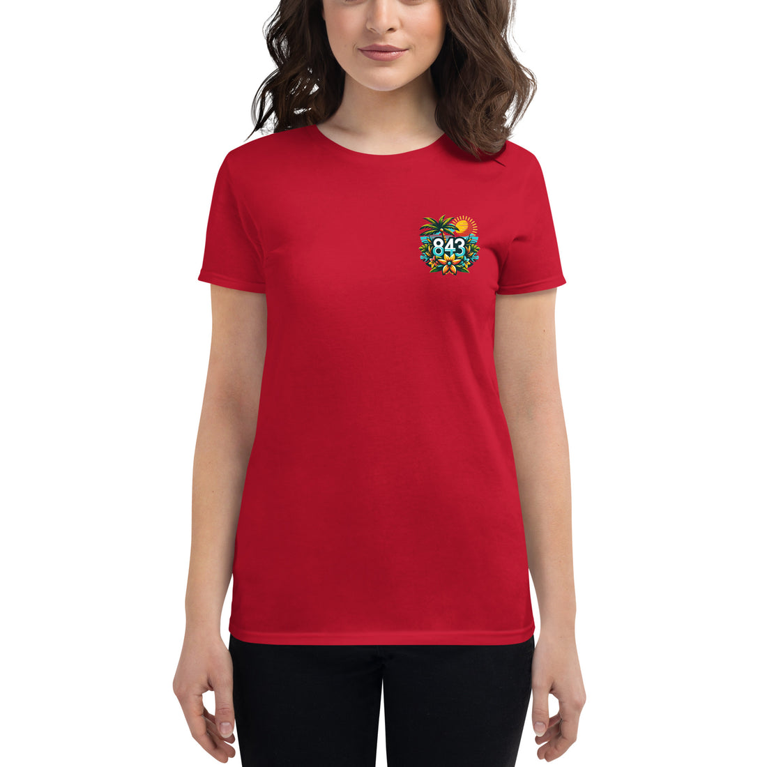 843 Cherry Grove Happy Hour Women's short sleeve t-shirt