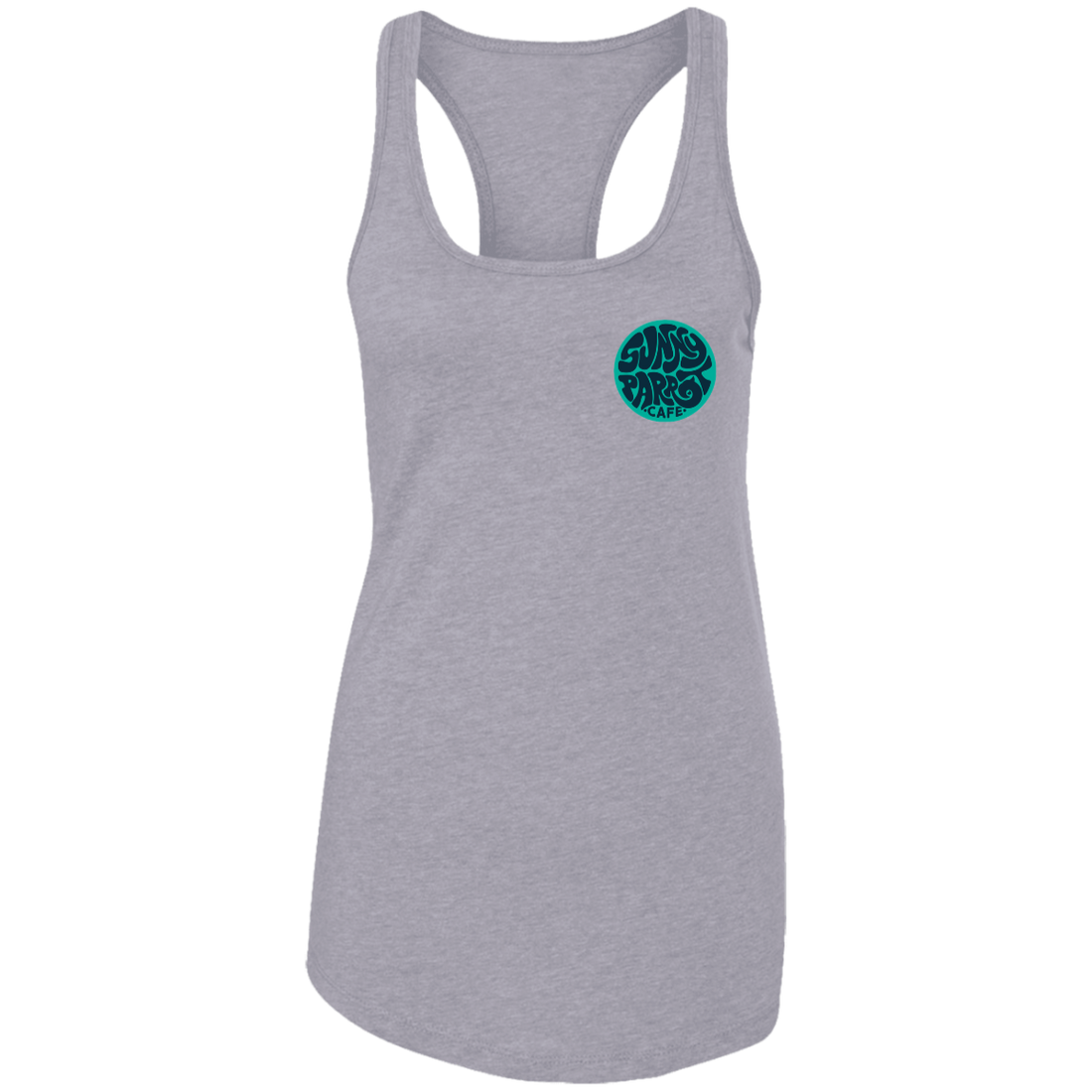 Sunny Parrot Ladies Ideal Racerback Tank