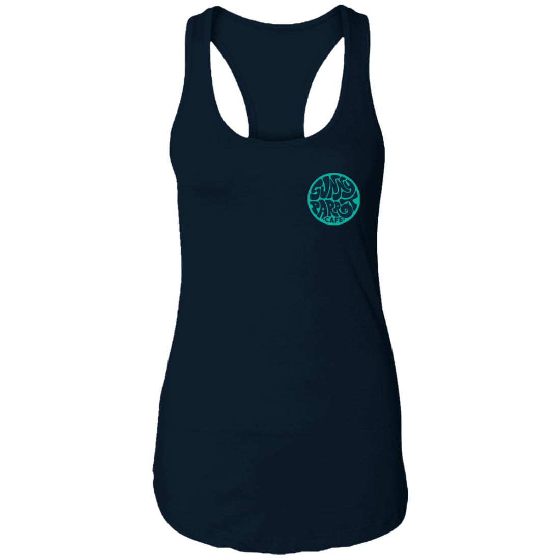 Sunny Parrot Ladies Ideal Racerback Tank