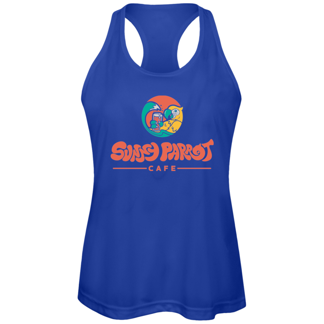 Sunny Parrot Team 365 Womens Zone Racerback Tank