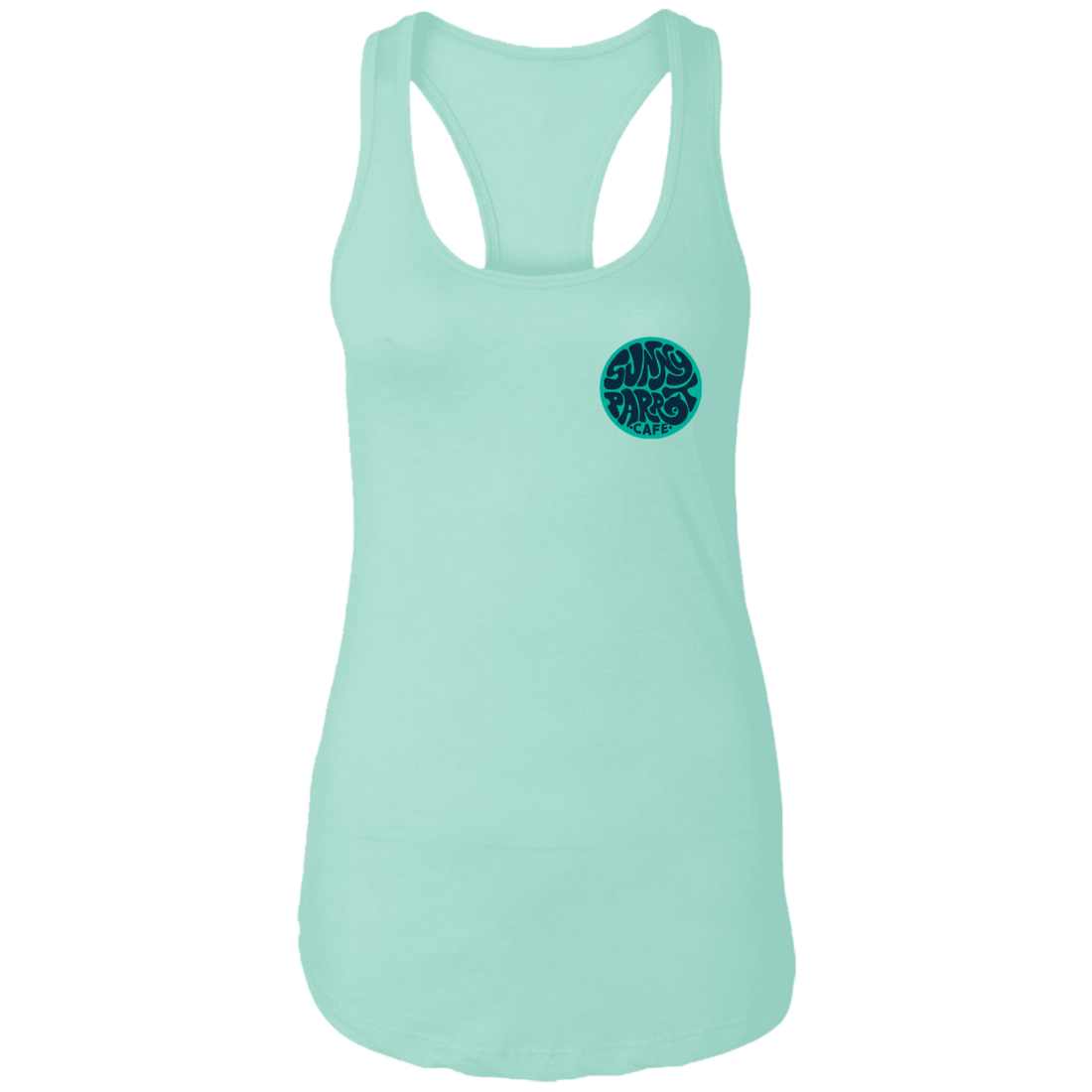 Sunny Parrot Ladies Ideal Racerback Tank