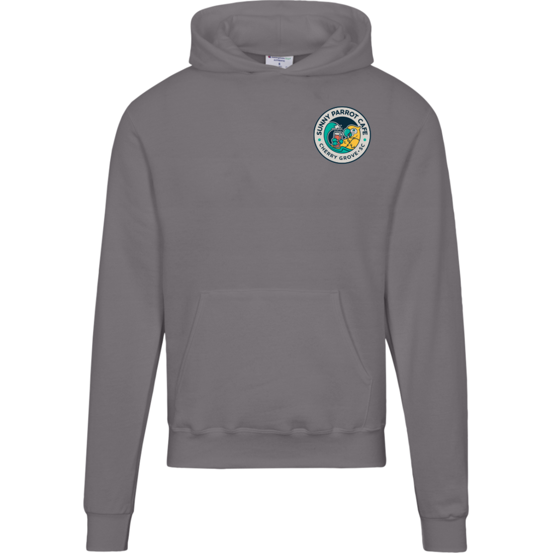 Sunny Parrot Champion Mens Powerblend Hoodie