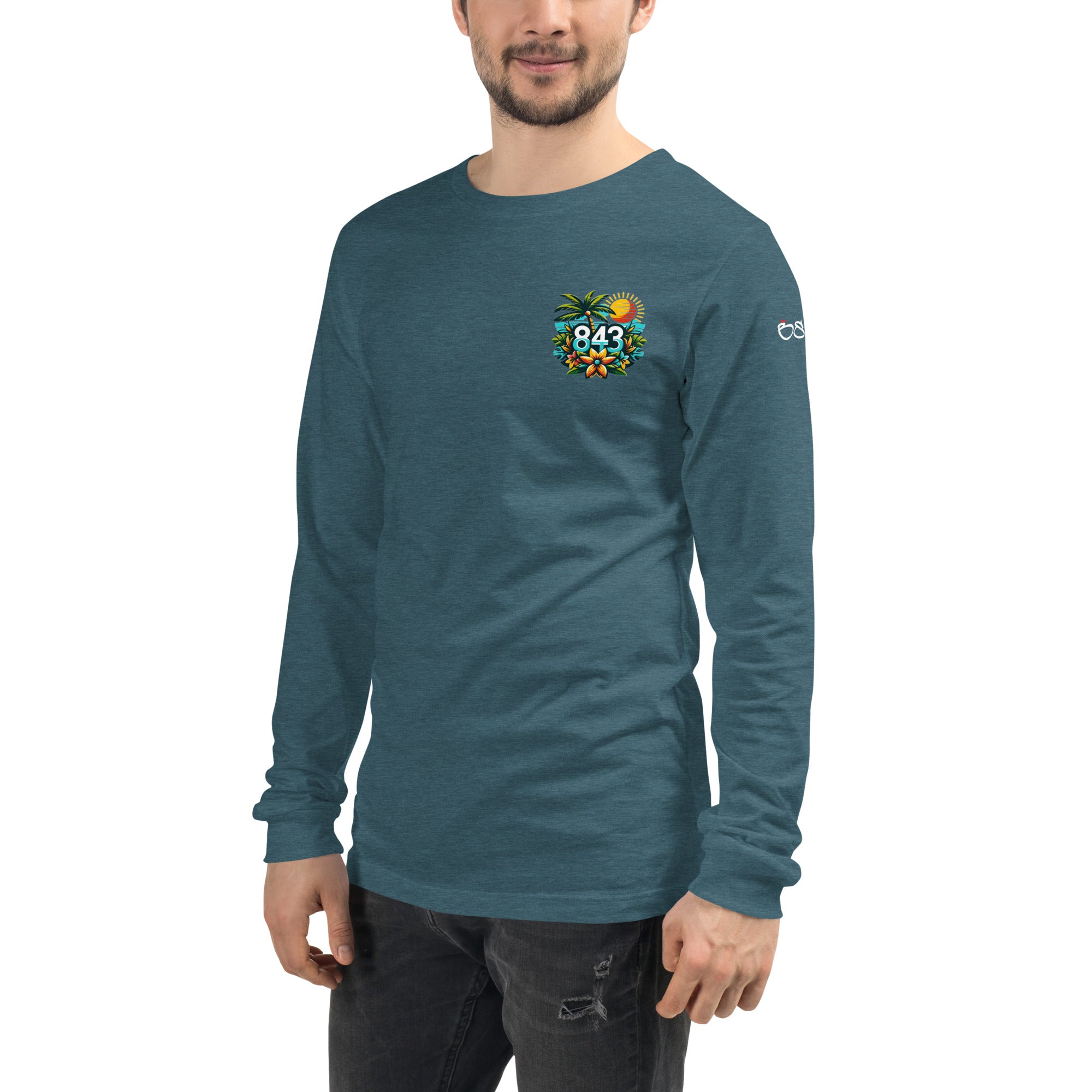 843 Cherry Grove Happy Hour Unisex Long Sleeve Tee – BS Brands