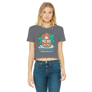 Duck Dive Women's Cropped Raw Edge T-Shirt