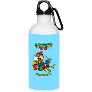 Drunken Parrot  20 oz. Stainless Steel Water Bottle