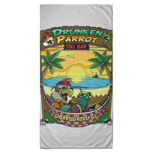 Drunken Parrot Beach Towel - 35x70